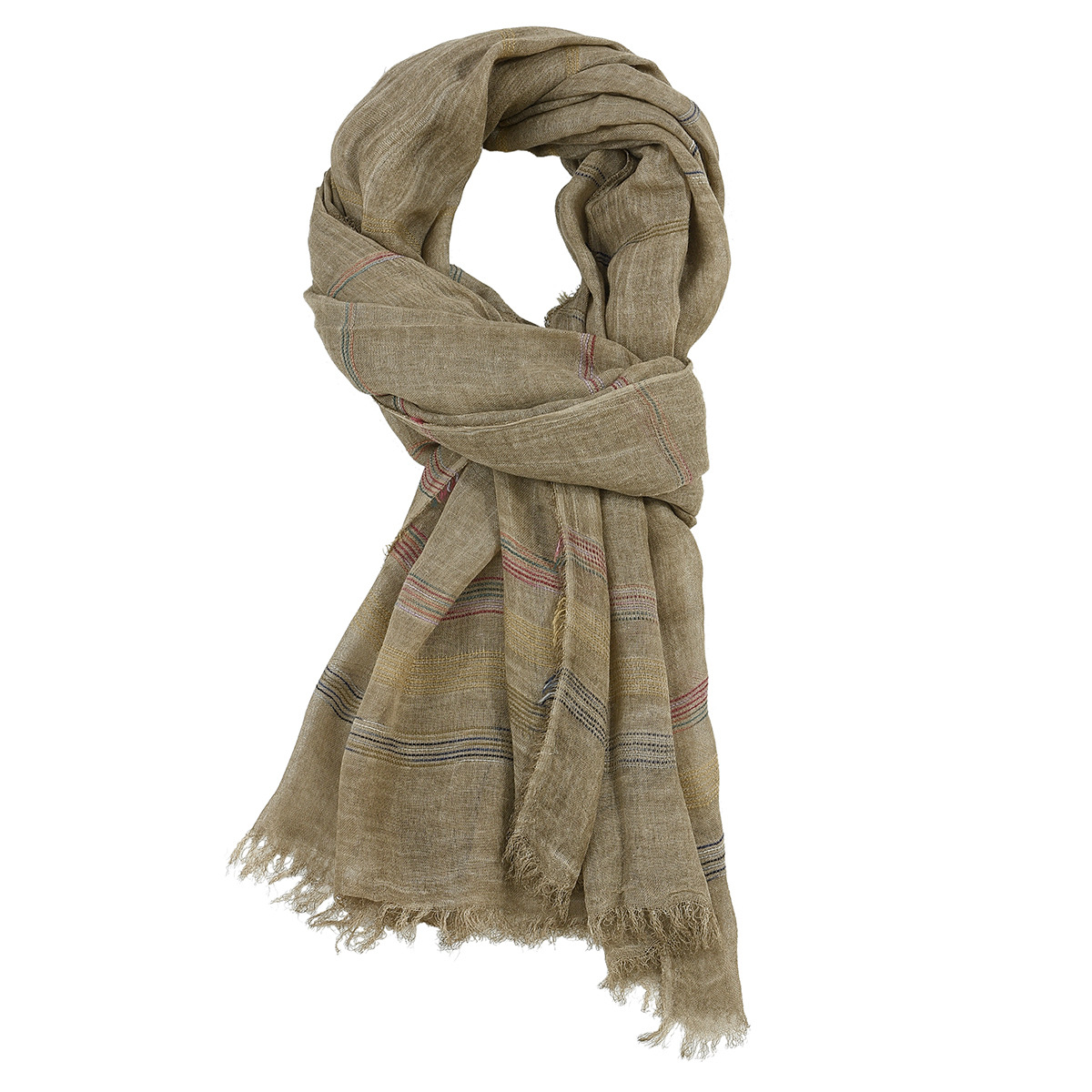 Wool Scarf Men - Mode Männer Schal Baumwolle Leinen Garn