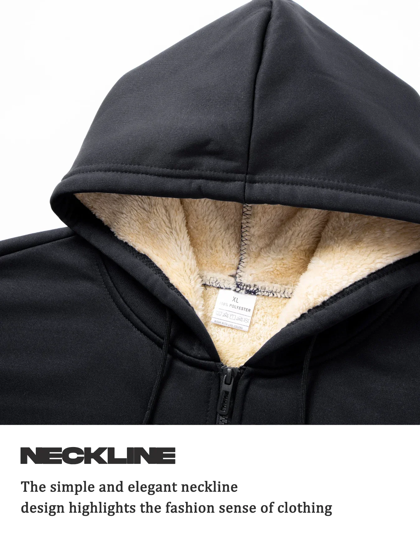 Herren-Sherpa-Fleece-Hoodie-Ja – Sherpa Hoodie Fleece Bewertung und Preis