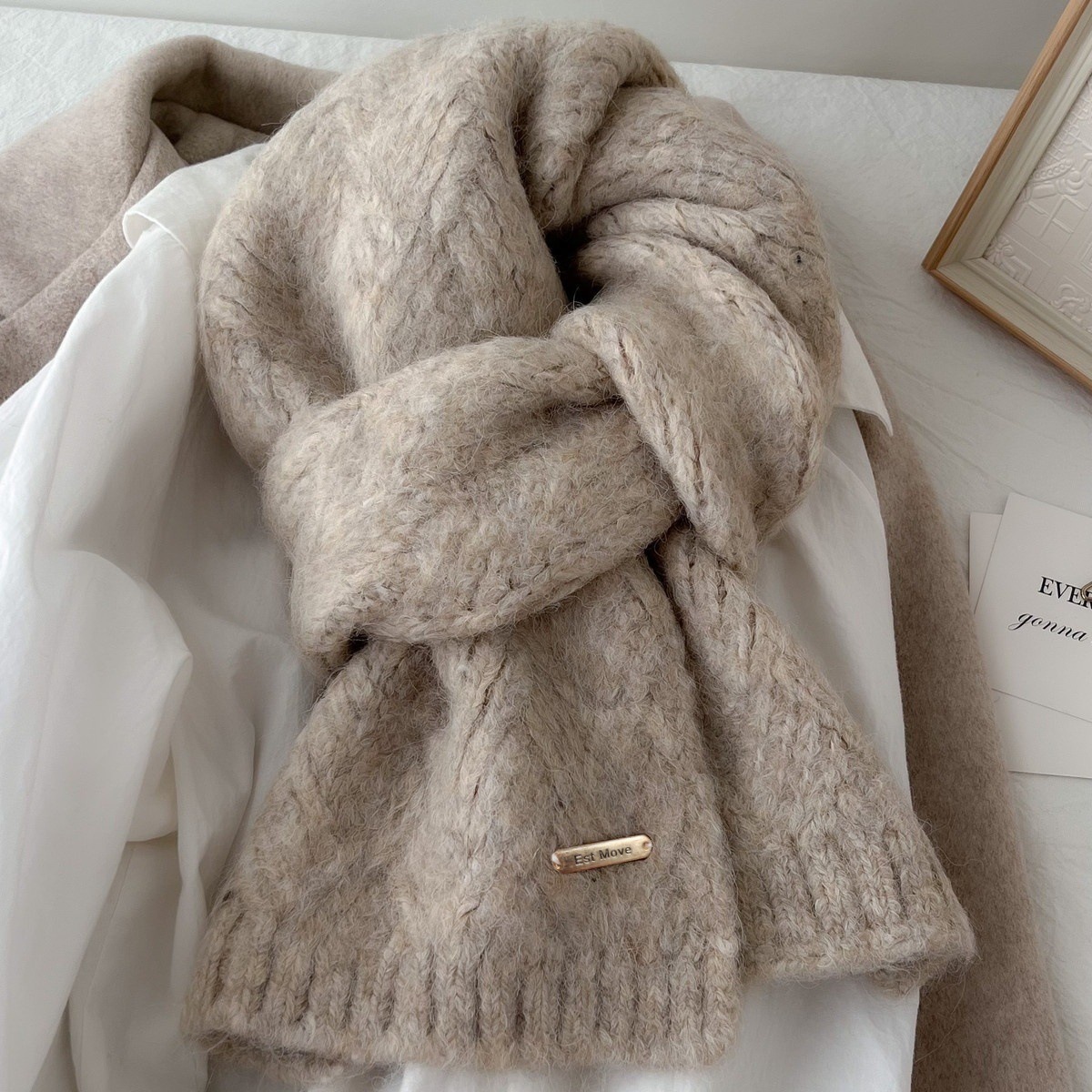 Hochwertiger Wollschal für Dam – Wool Scarf Men Bewertung und Preis