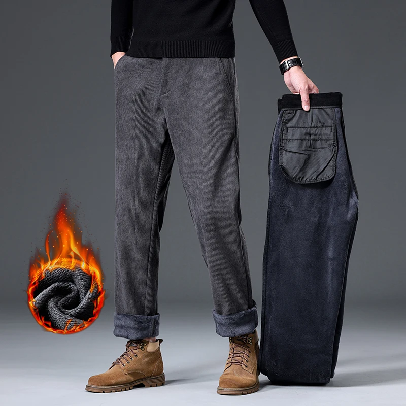 Russische Winter-Herren-Fleece – Corduroy Pant Warm Bewertung und Preis