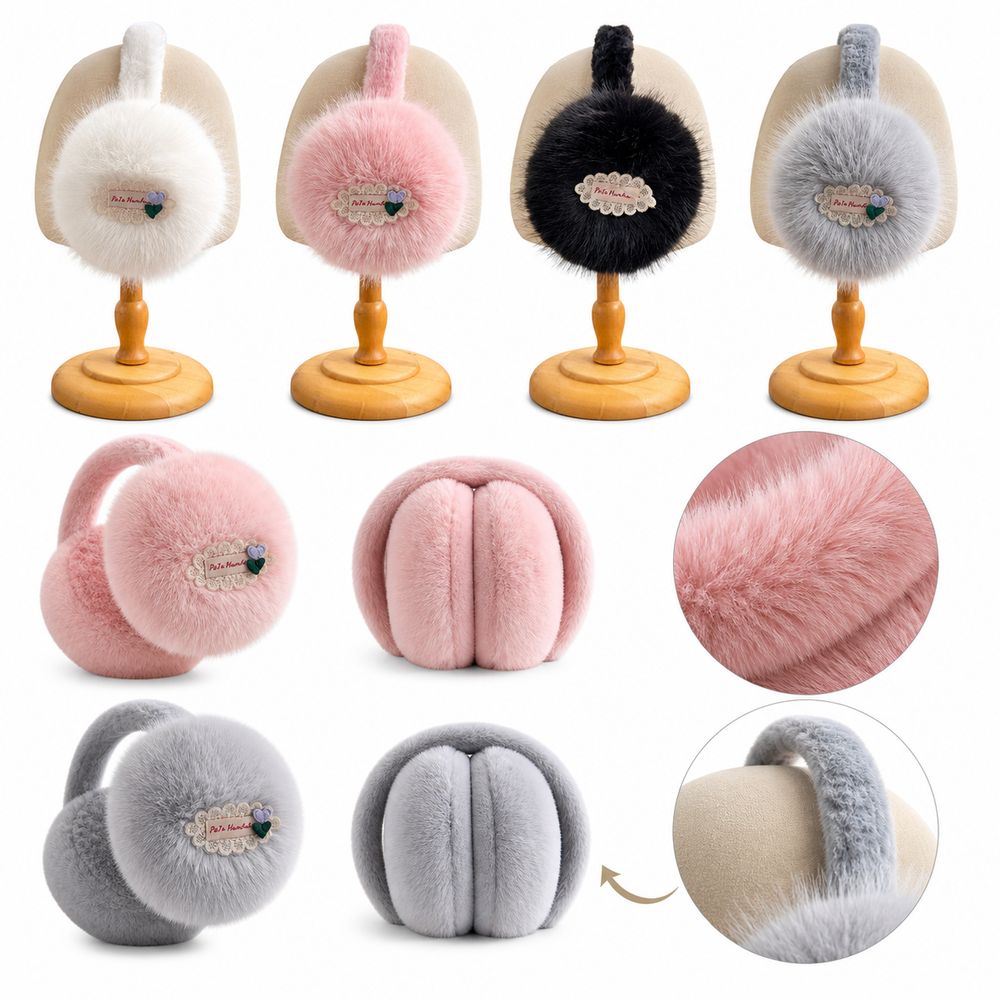 Neue Kunstfell-Ohrenschützer,  – Earmuffs Foldable Bewertung und Preis