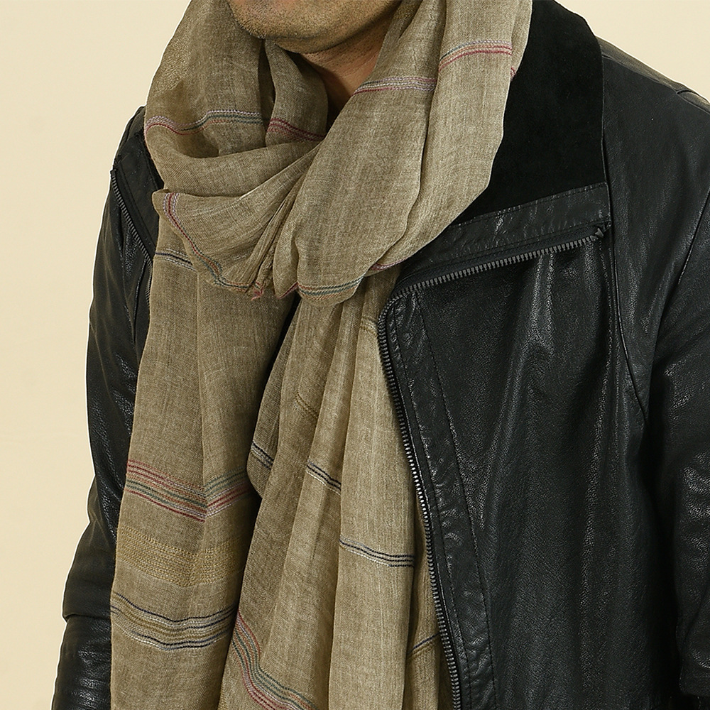 Mode Männer Schal Baumwolle Le – Wool Scarf Men Bewertung und Preis