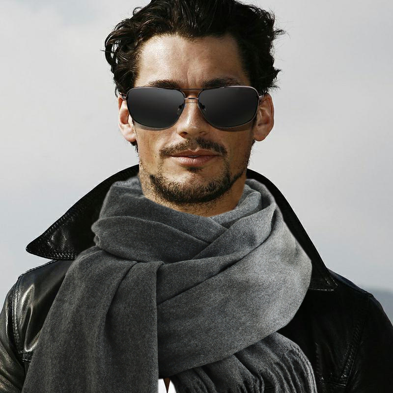Modischer Schal für Herren, Wi – Wool Scarf Men Bewertung und Preis