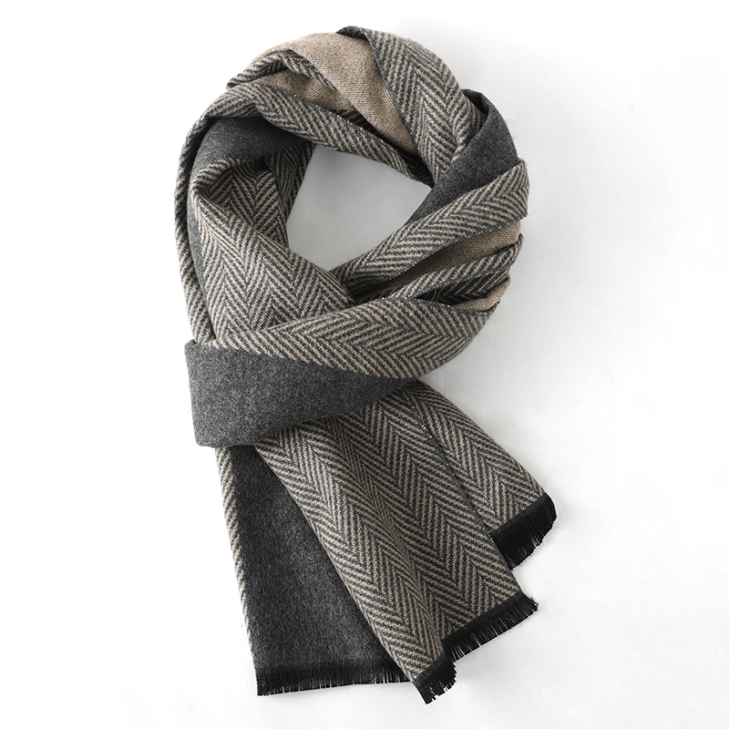 Luxus Winter Männer Schal Scha – Wool Scarf Men Bewertung und Preis